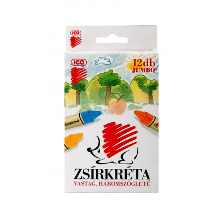 Zsírkréta háromszögletű...